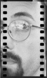 Sprocket Hole Photo of Philip's Eye